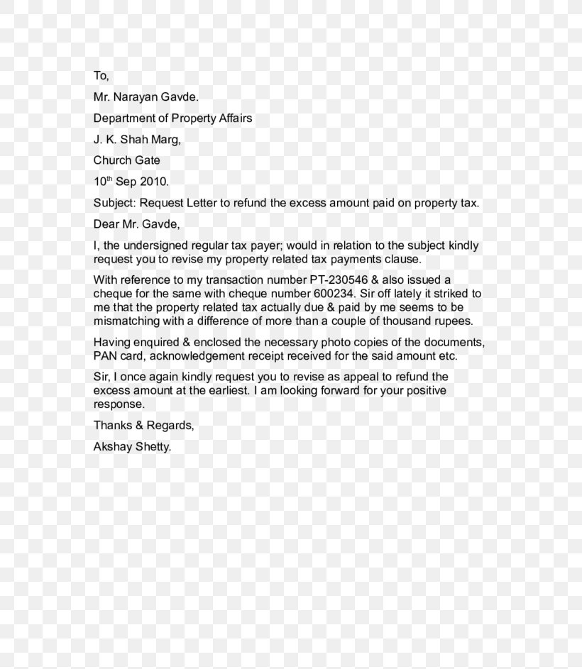 Form Letter Tax Refund Template, PNG, 728x943px, Letter, Area, Cheque, Cover Letter, Document Download Free