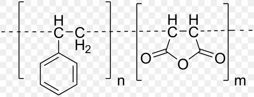 Styrene Maleic Anhydride Copolymer, PNG, 1200x460px, Styrene Maleic Anhydride, Acrylonitrile Butadiene Styrene, Area, Black And White, Chemistry Download Free