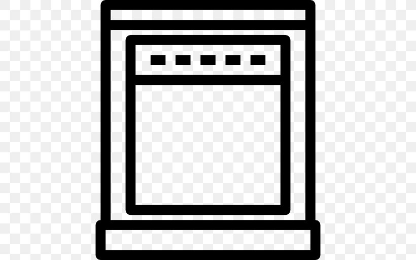 Oven Vector, PNG, 512x512px, Graphic Designer, Area, Black, Black And White, Computer Graphics Download Free