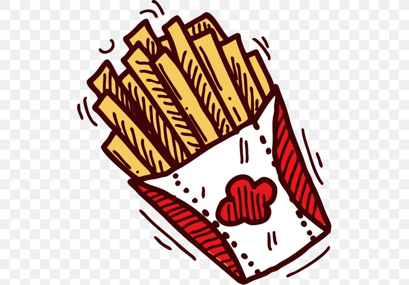 French Fries Fast Food Clip Art, PNG, 511x572px, French Fries, Area, Artwork, Brand, Deep Frying Download Free