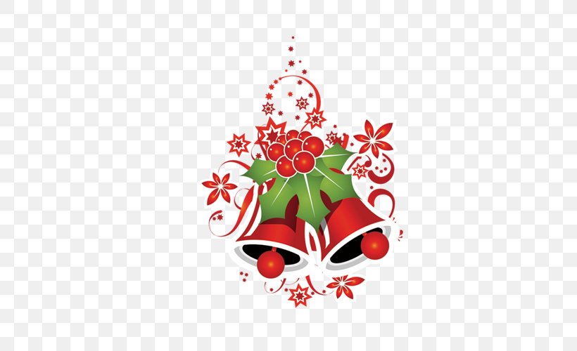 Christmas Jingle Bell, PNG, 500x500px, Christmas, Aquifoliaceae, Bell, Christmas Card, Christmas Decoration Download Free