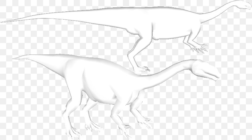 Velociraptor Tyrannosaurus Drawing Line Art Sketch, PNG, 818x456px, Velociraptor, Animal Figure, Artwork, Black And White, Dinosaur Download Free