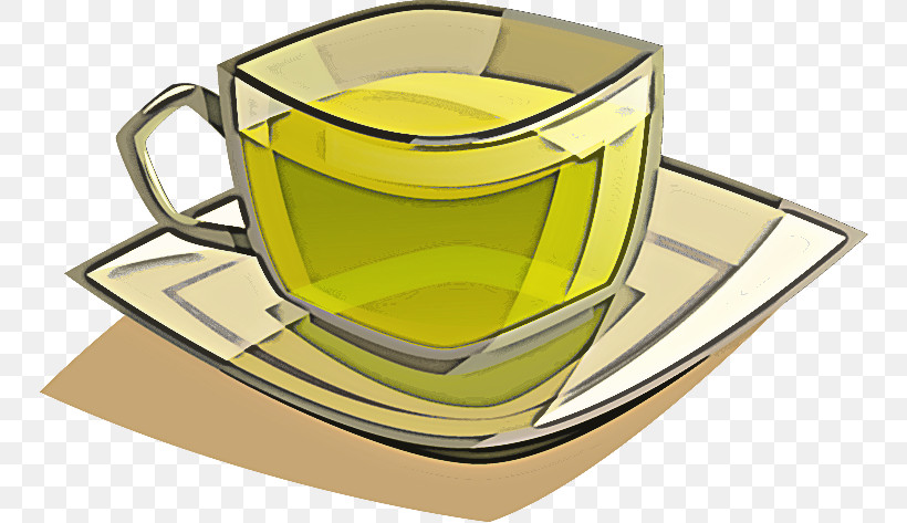 Yellow Drinkware Serveware Tableware Teacup, PNG, 750x473px, Yellow, Cup, Drink, Drinkware, Glass Download Free