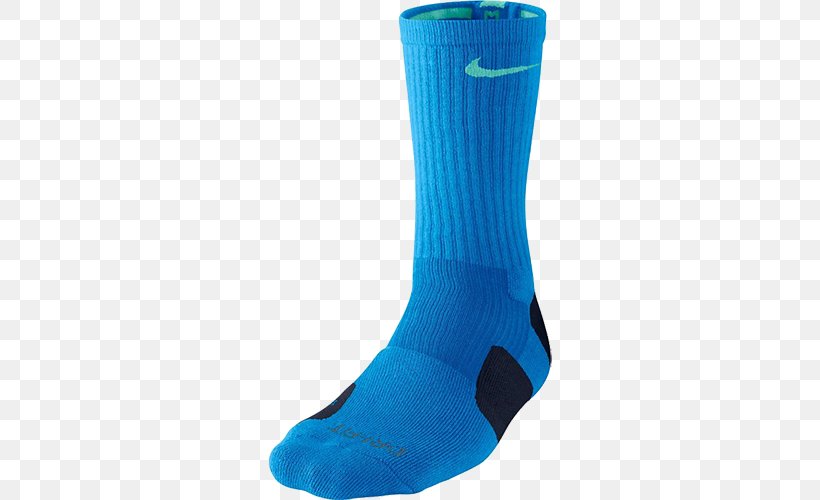 Sock Cycling Shoe Nike Blue, PNG, 500x500px, Sock, Basketball, Blue, Cap, Cycling Shoe Download Free