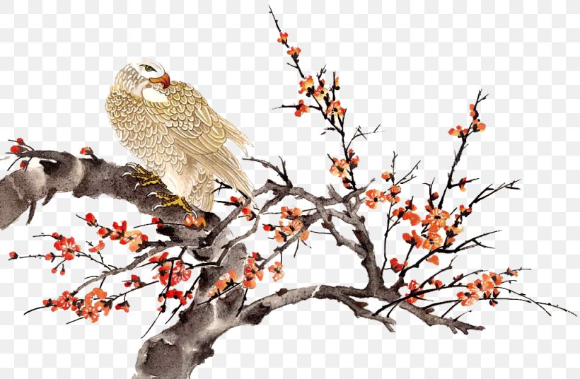 Chinese Painting Chinese Art Wallpaper, PNG, 1024x670px, Chinese Painting, Art, Blossom, Branch, Brush Download Free