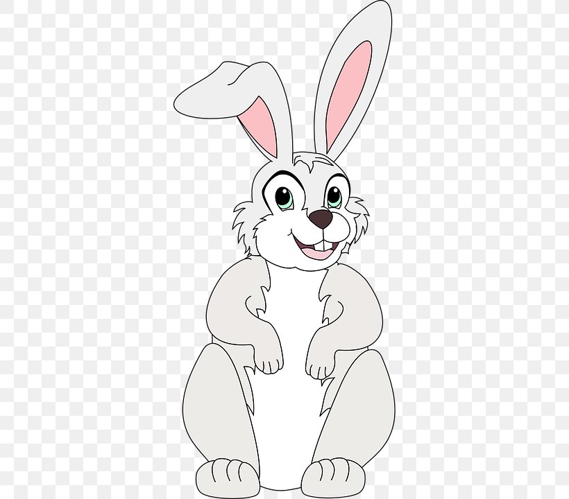 Domestic Rabbit Easter Bunny Hare Clip Art, PNG, 360x720px, Domestic ...