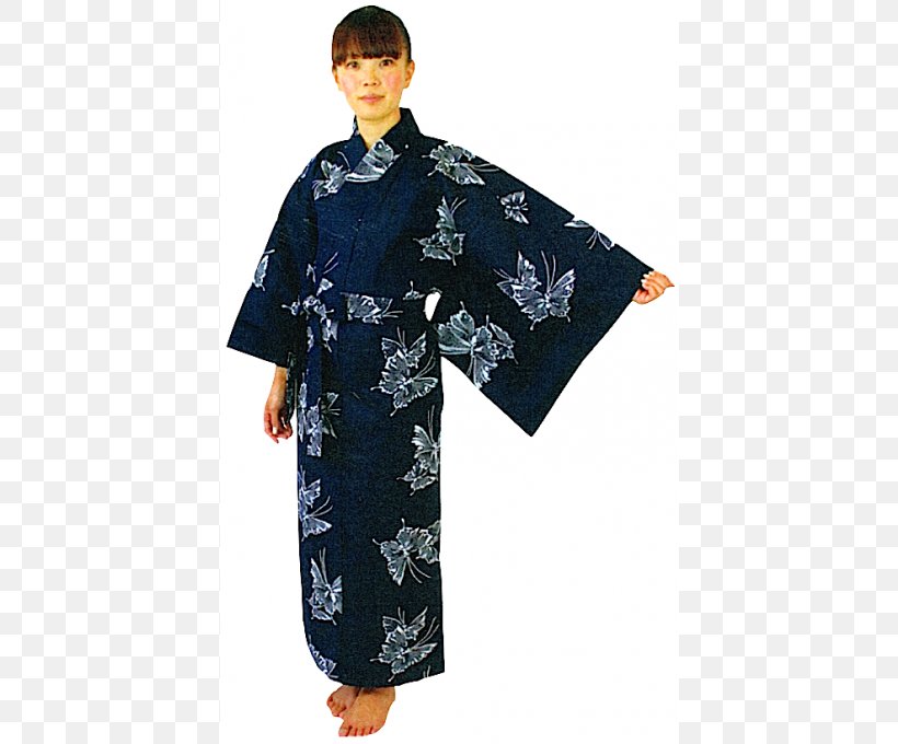 Kimono Japan Yukata Cherry Blossom Blue, PNG, 680x680px, Kimono, Bathrobe, Blue, Cerasus, Cherry Blossom Download Free