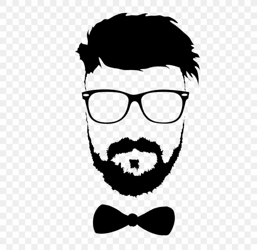 Moustache Glasses Beard Hairstyle, PNG, 1024x999px, Moustache, Beard, Black And White, Depositphotos, Eyewear Download Free