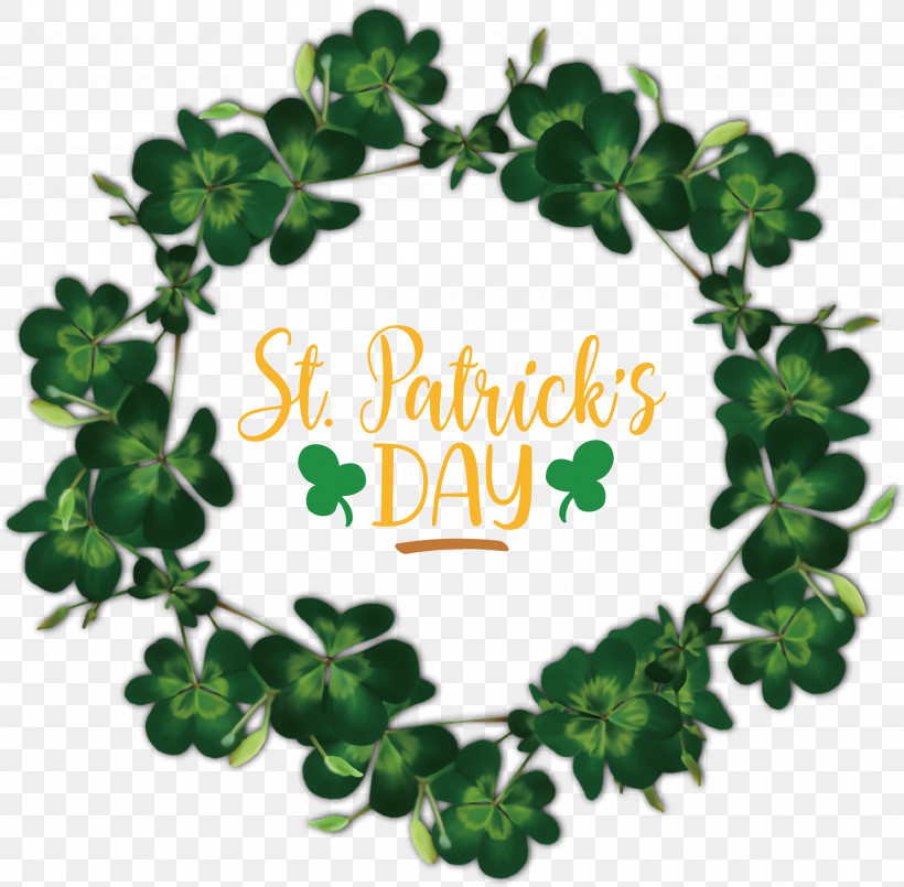 St Patrick Patricks Day, PNG, 3000x2948px, St Patrick, Clover, Fourleaf Clover, Holiday, Irish People Download Free