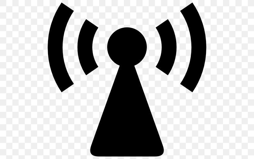 Wi-Fi Internet Wireless Network, PNG, 512x512px, Wifi, Black And White, Brand, Domain Name, Internet Download Free