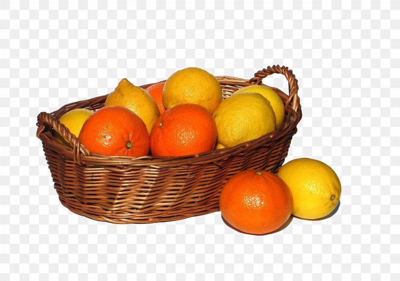 Clementine Lemon Food Grapefruit Tangerine, PNG, 2874x2019px, Clementine, Auglis, Basket, Blood Orange, Citrus Download Free