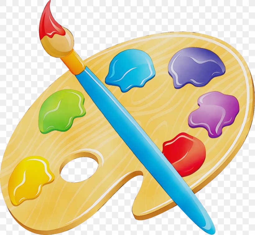 Paint Brush Cartoon, PNG, 1349x1241px, Watercolor, Art, Art Exhibition, Artist, Baby Toys Download Free