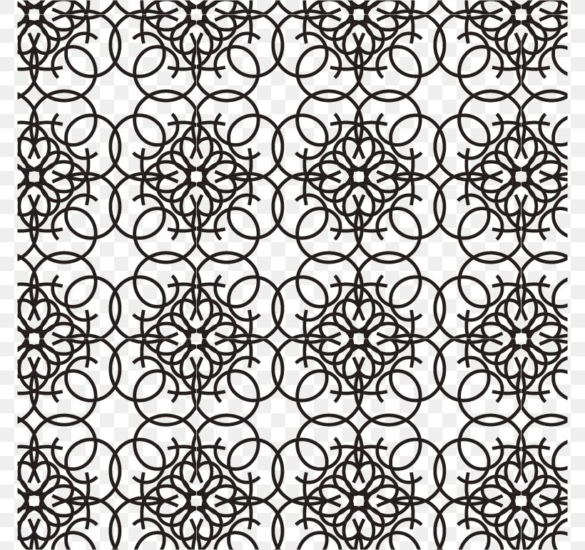 Pattern, PNG, 772x772px, Motif, Area, Black, Black And White, Doily Download Free