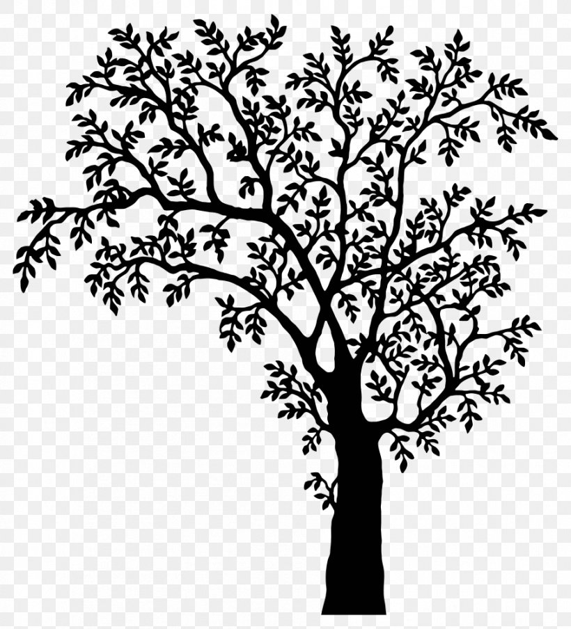 AutoCAD DXF Clip Art, PNG, 907x1000px, Autocad Dxf, Black And White, Branch, Flora, Flower Download Free