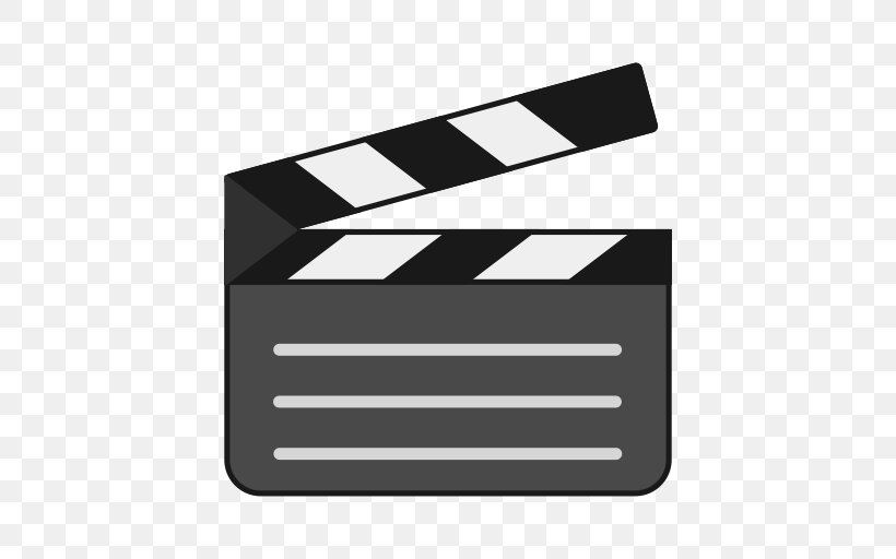 Cinema Clapperboard Film Director, PNG, 512x512px, Cinema, Black, Black And White, Brand, Casting Download Free