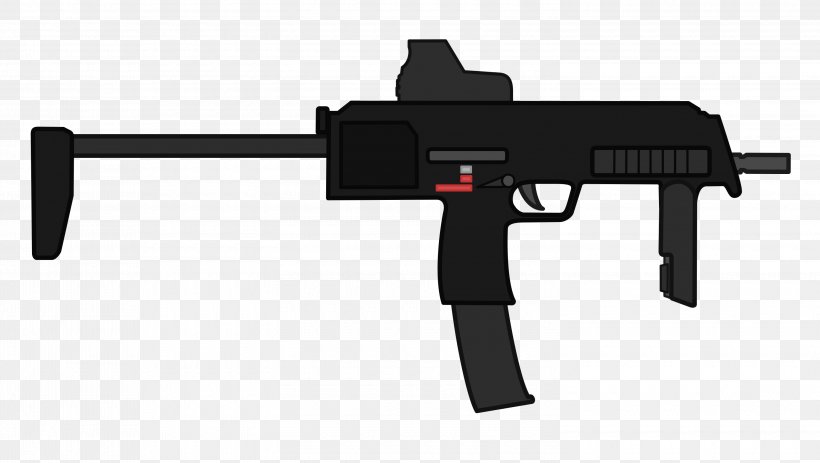 Heckler & Koch MP7 Personal Defense Weapon Firearm, PNG, 3000x1695px, Watercolor, Cartoon, Flower, Frame, Heart Download Free