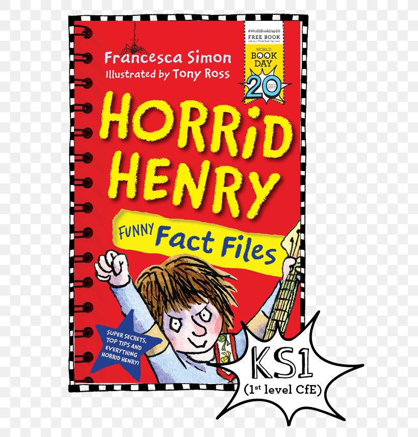 Horrid Henry Funny Fact Files: World Book Day 2017 Paperback Peppa Loves World Book Day, PNG, 618x858px, 2017, Horrid Henry, Abebooks, Area, Art Download Free