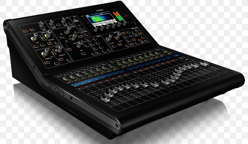 Midas M32R Digital Mixing Console Audio Mixers Microphone Midas Consoles, PNG, 800x478px, Midas M32r, Allen Heath Qu16, Audio, Audio Equipment, Audio Mixers Download Free