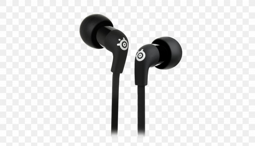 SteelSeries Flux In-Ear Headset (Black) Headphones SteelSeries FLUX IN-EAR PRO, PNG, 4000x2300px, Headphones, Apple Earbuds, Audio, Audio Equipment, Electronic Device Download Free