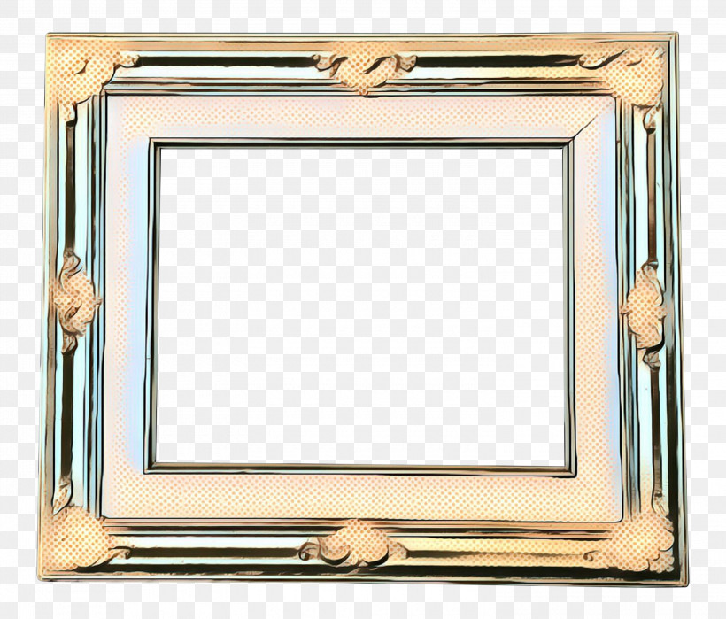 Pop Art Retro Vintage, PNG, 3000x2558px, Pop Art, Brass, Interior Design, Metal, Picture Frame Download Free