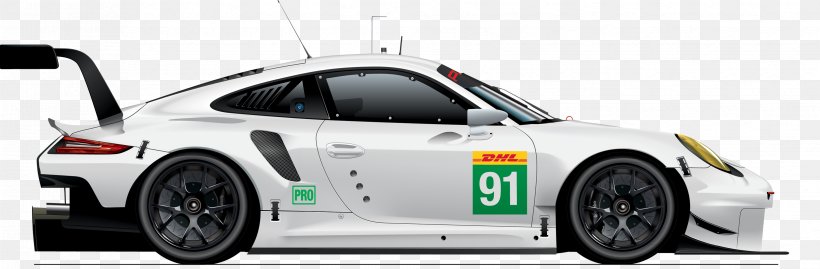 Porsche 911 GT3 Car 2018–19 FIA World Endurance Championship Auto Racing LM GTE, PNG, 3307x1086px, Porsche 911 Gt3, Auto Part, Auto Racing, Automotive Design, Automotive Exterior Download Free