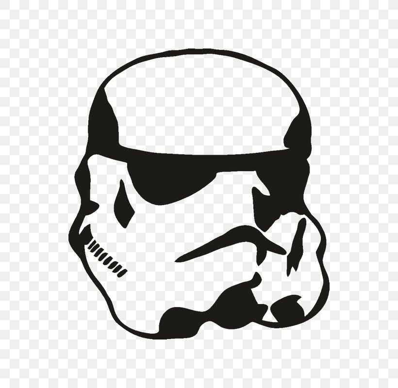 Stormtrooper Star Wars Decal Sticker Chewbacca, PNG, 800x800px, Stormtrooper, Anakin Skywalker, Black And White, Bone, Chewbacca Download Free