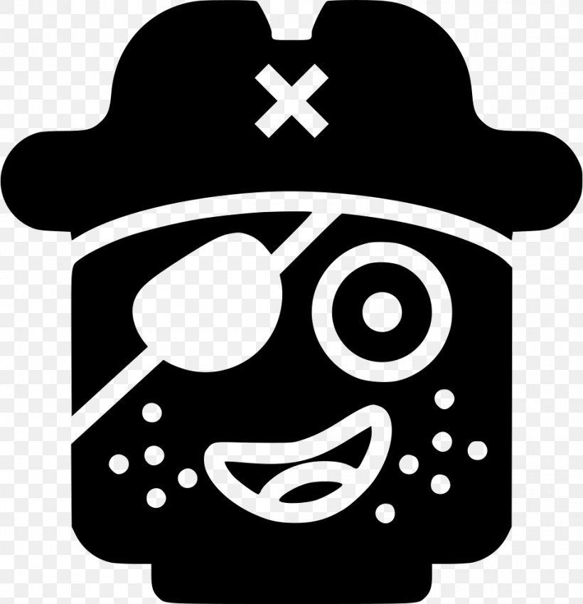 Emoticon Piracy Clip Art, PNG, 946x980px, Emoticon, Black, Black And White, Headgear, Monochrome Download Free