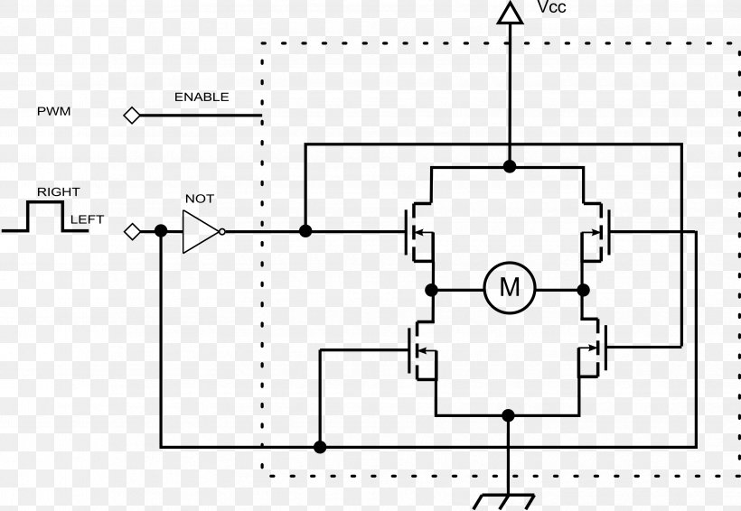 DC Motor Direct Current Pulse-width Modulation Stepper Motor Engine, PNG, 3415x2361px, Dc Motor, Area, Black And White, Brush, Diagram Download Free