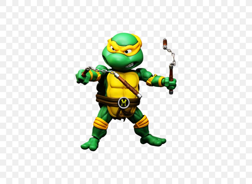 Michaelangelo Teenage Mutant Ninja Turtles Action & Toy Figures Mutants In Fiction, PNG, 600x600px, Michaelangelo, Action Figure, Action Toy Figures, Fictional Character, Figurine Download Free