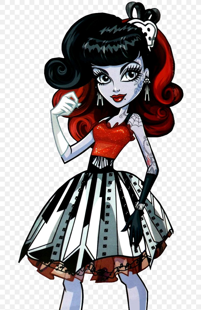 Monster High Draculaura Frankie Stein Image Operetta, PNG, 678x1263px, Watercolor, Cartoon, Flower, Frame, Heart Download Free