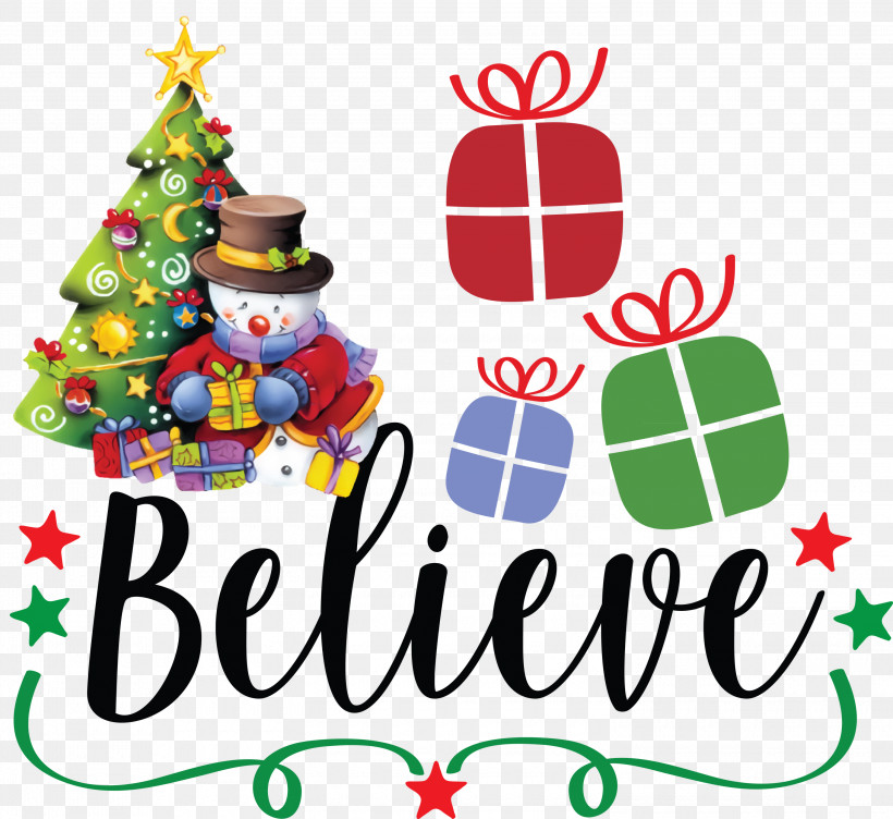 Believe Santa Christmas, PNG, 3000x2752px, Believe, Black, Christmas, Christmas Day, Christmas Tree Download Free