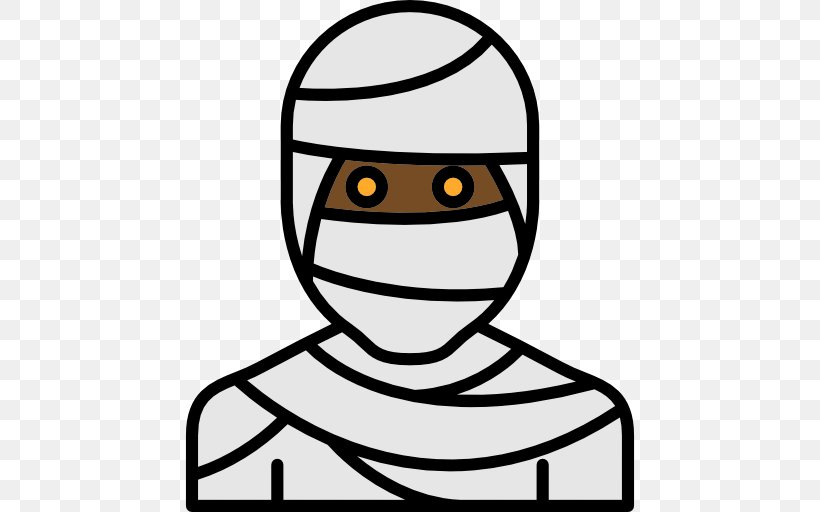 Mummy Avatar Clip Art, PNG, 512x512px, Mummy, Artwork, Avatar, Black And White, Face Download Free