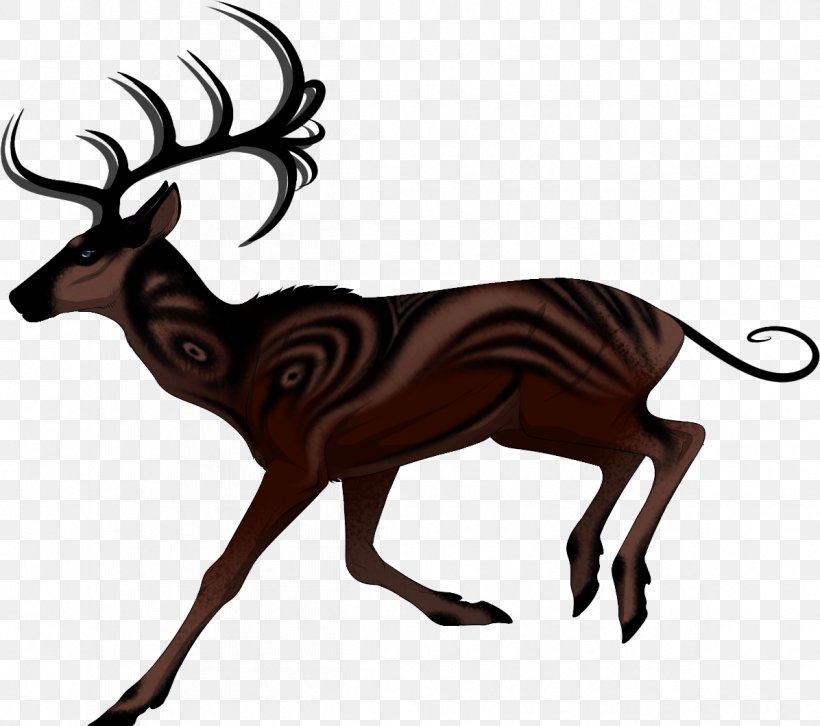 Reindeer Elk Antelope Character Clip Art, PNG, 1196x1059px, Reindeer, Animal, Animal Figure, Antelope, Antler Download Free