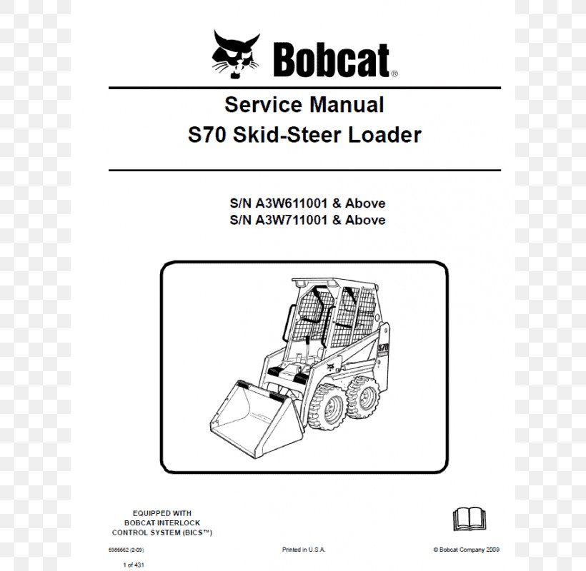 Skid-steer Loader Bobcat Company Owner's Manual Product Manuals Maintenance, PNG, 800x800px, Skidsteer Loader, Architectural Engineering, Area, Auto Part, Automotive Lighting Download Free