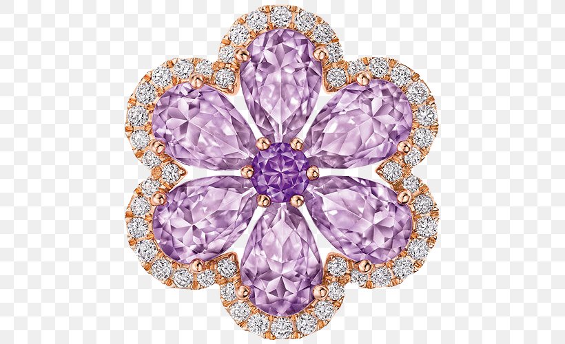 Swarovski AG Flower Pendant Jewellery, PNG, 600x500px, Swarovski Ag, Amethyst, Brooch, Designer, Flower Download Free