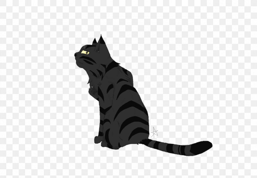 Black Cat Kitten Warriors Darkstripe, PNG, 1280x887px, Black Cat, Black, Book, Carnivoran, Cat Download Free