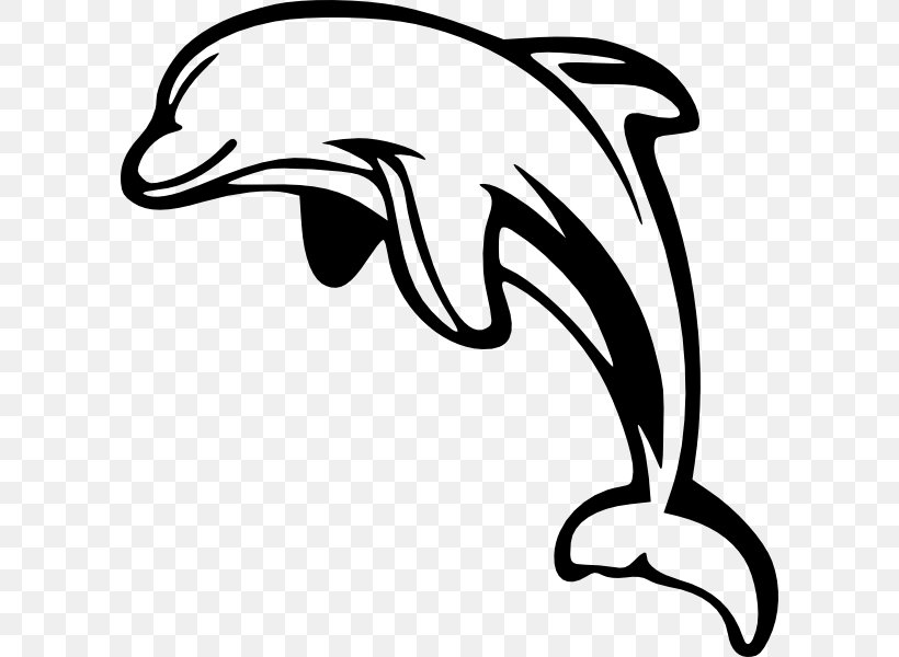 Clip Art Openclipart Chinese White Dolphin Download, PNG, 600x600px, Dolphin, Artwork, Black, Black And White, Chilean Dolphin Download Free