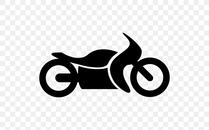 Motorcycle Scooter, PNG, 512x512px, Motorcycle, Black And White, Brand, Logo, Monochrome Download Free