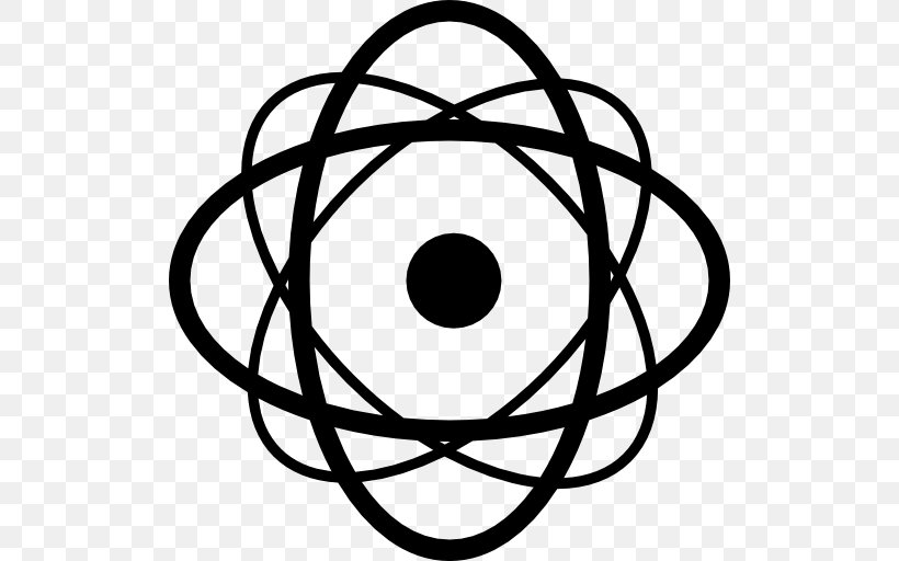 Symbol Atom Shape, PNG, 512x512px, Symbol, Atom, Black And White, Line Art, Monochrome Photography Download Free