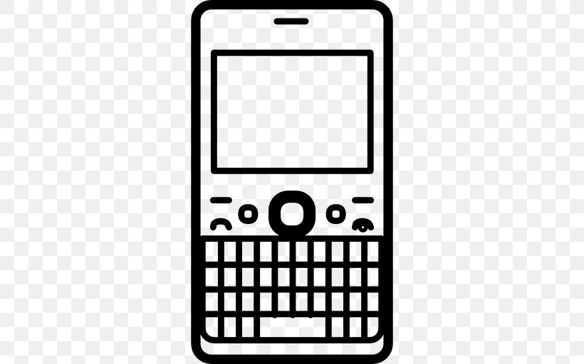 BlackBerry Q10 Telephone IPhone Clip Art, PNG, 512x512px, Blackberry Q10, Area, Black, Black And White, Blackberry Download Free
