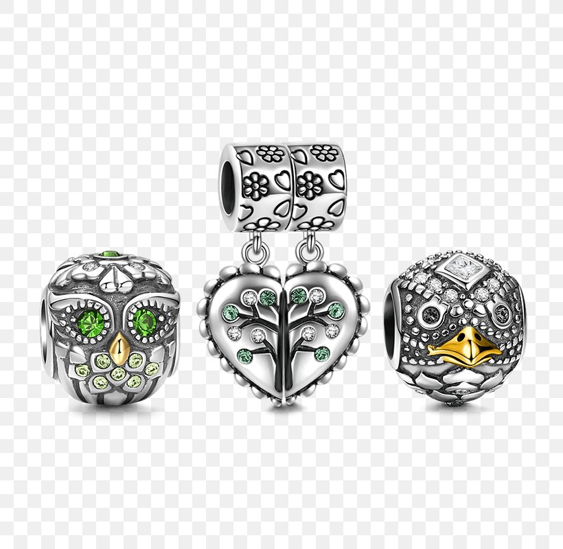 Charm Bracelet Earring Silver Charms & Pendants, PNG, 800x800px, Charm Bracelet, Bead, Bijou, Bling Bling, Body Jewelry Download Free