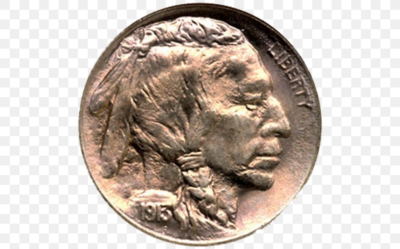 Dime Buffalo Nickel Penny Coin, PNG, 512x512px, Dime, American Bison, Buffalo Nickel, Coin, Coin Collecting Download Free