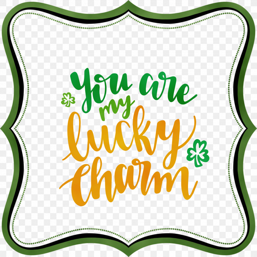 Logo Calligraphy Meter Green Tree, PNG, 3000x3000px, Lucky Charm, Calligraphy, Geometry, Green, Happiness Download Free