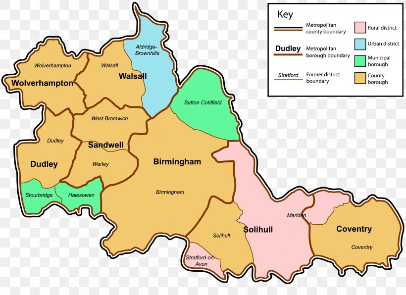 Birmingham Metropolitan Borough Of Dudley Worcestershire Metropolitan County, PNG, 3358x2443px, Birmingham, Administrative Division, Area, Civil Parish, County Download Free