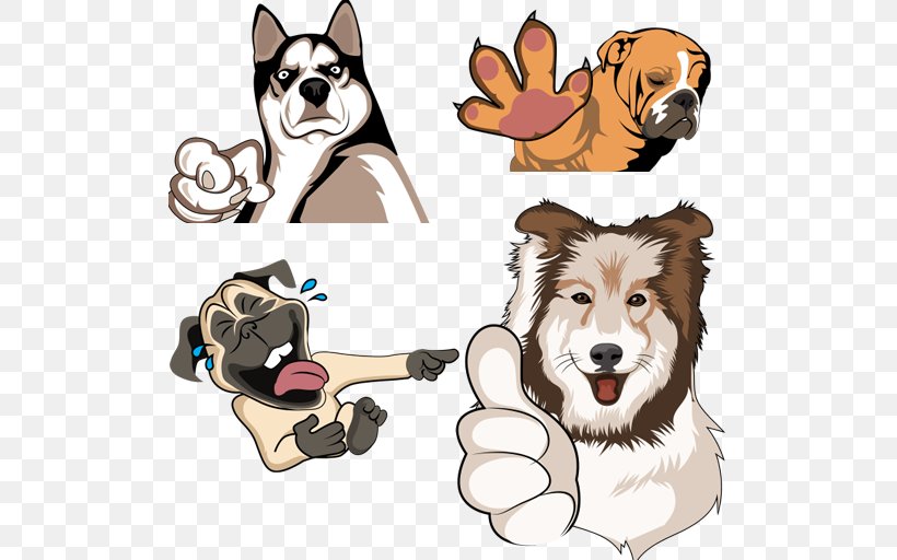 Dog Breed Emoji Pet Breed Group (dog), PNG, 512x512px, Dog, Animal, Art, Breed Group Dog, Canidae Download Free