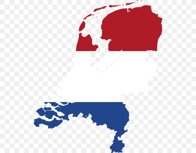 Flag Of The Netherlands Map Vector Graphics, PNG, 538x640px, Netherlands, Area, Blue, Flag, Flag Of The Netherlands Download Free