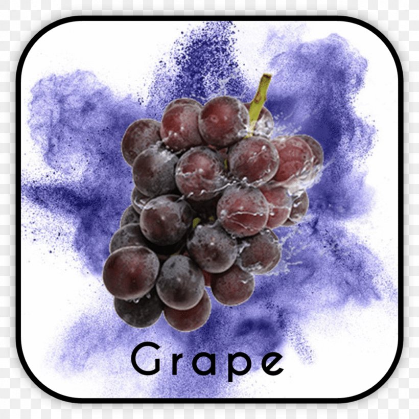 Grape Electronic Cigarette Aerosol And Liquid Juice Vapor Flavor, PNG, 1024x1024px, Grape, Berry, Blue, Blue Raspberry Flavor, Blueberry Download Free