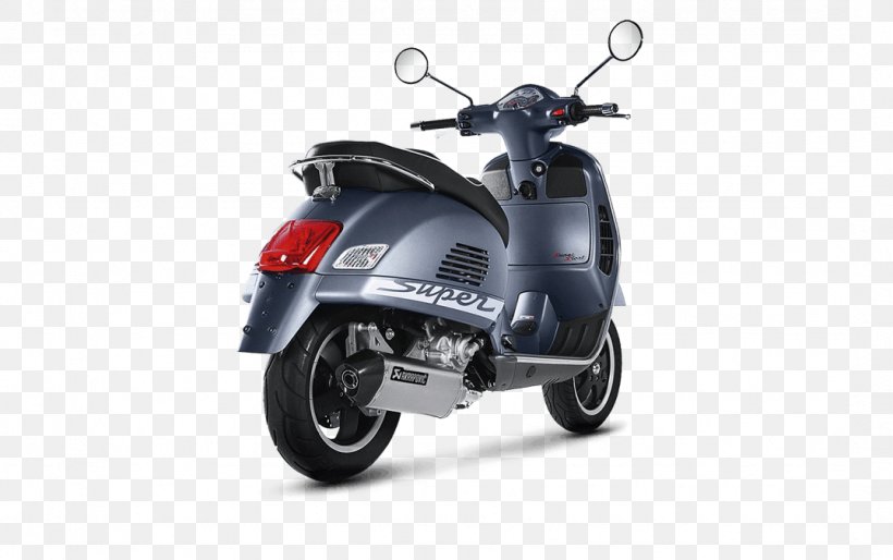Vespa GTS Exhaust System Scooter Car, PNG, 1075x675px, Vespa Gts, Aprilia, Car, Exhaust System, Grand Tourer Download Free