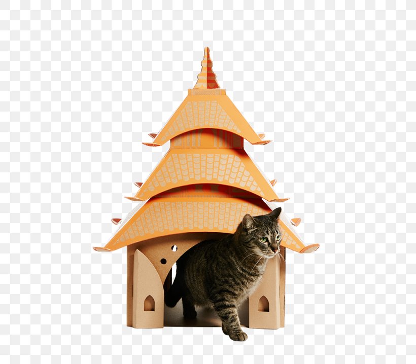Cat Cardboard House Paper Building, PNG, 718x718px, Cat, Box, Building, Cardboard, Cardboard Box Download Free