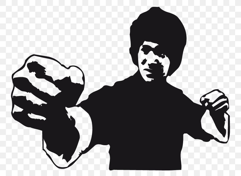 Decal Sticker Long Beach International Karate Championships, PNG, 800x600px, Decal, Aggression, Black And White, Bruce Lee, Chinese Martial Arts Download Free